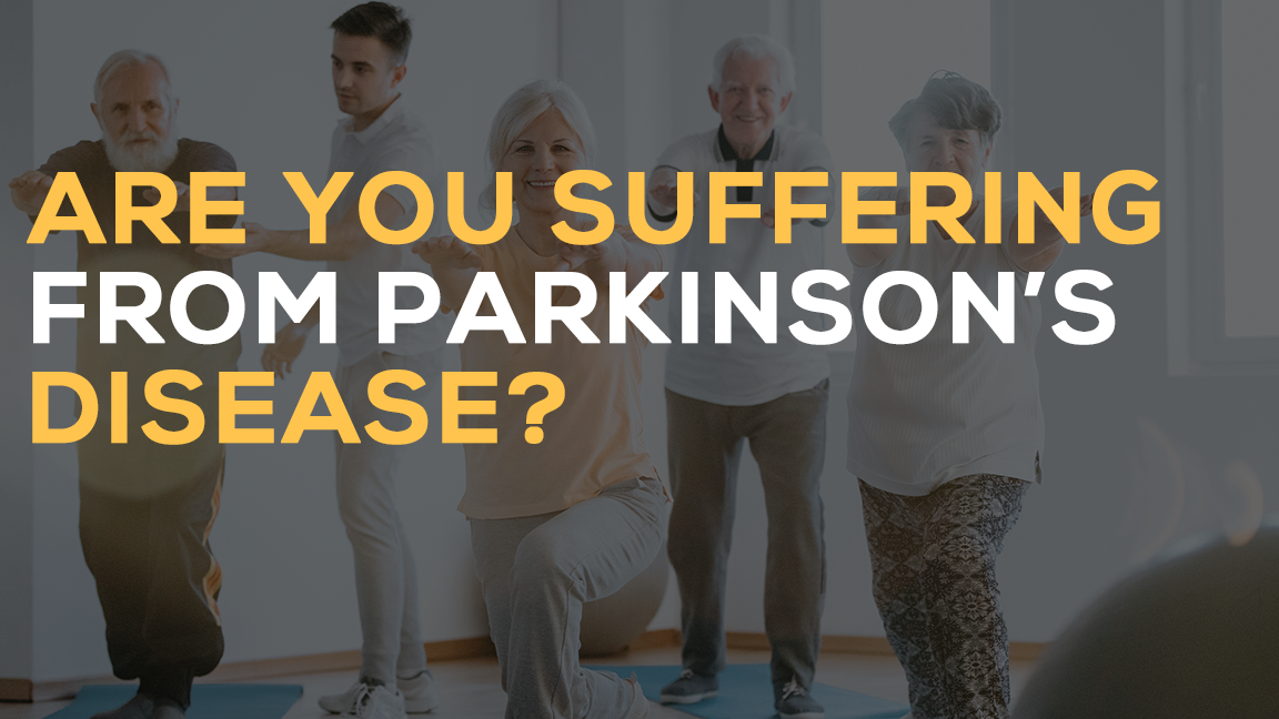 Suffering from Parkinson's disease